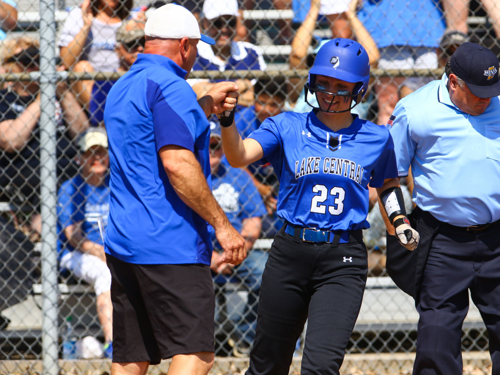 4A softball semistate semifinal - Lake Central vs. Columbia City